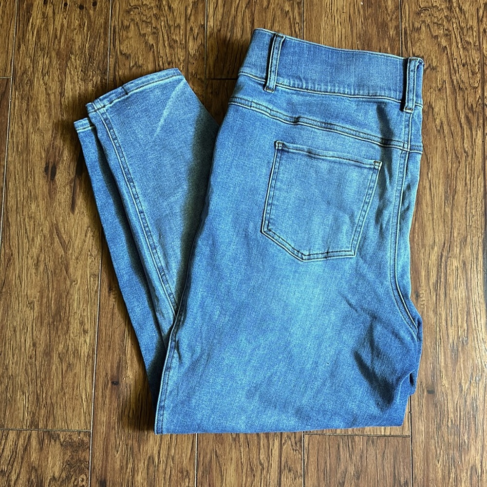 SPANX Light Vintage Wash Skinny Ankle Jeans (20275R)Size 2X